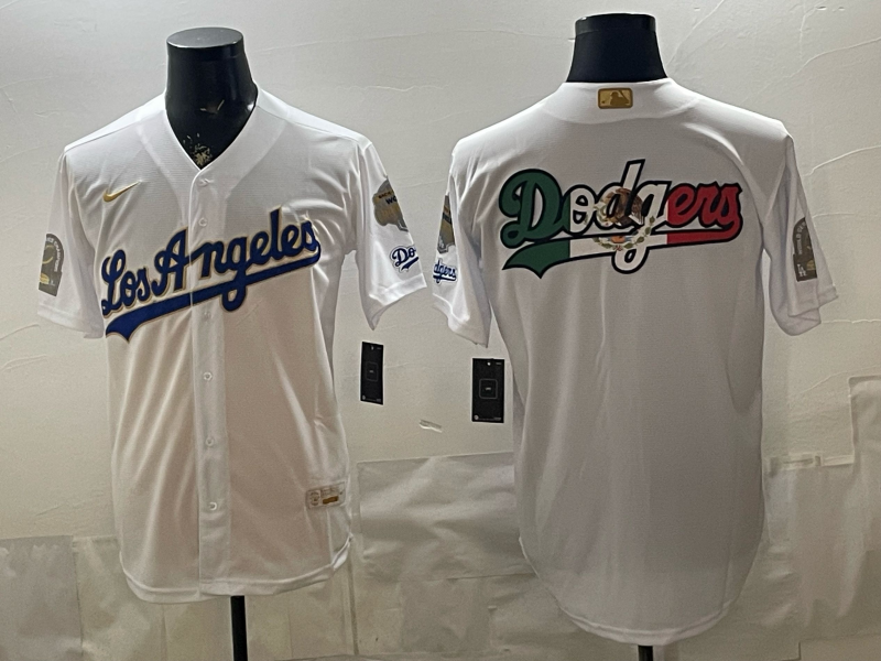 Men Los Angeles Dodgers blank white Game 2026 Nike MLB Jersey 4014009